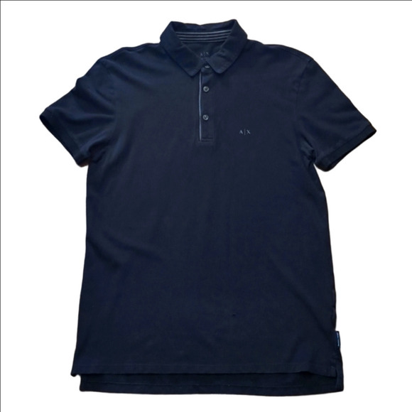 Armani Exchange - Black Polo - Size Medium - Picture 1 of 5